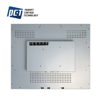 Monitor Táctil Industrial de Marco Abierto Capacitivo PCAP de 19 Pulgadas 4:3, Plano Real con Bisel de Plástico