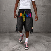 Shorts de sport pour homme de haute qualité avec logo personnalisé, en coton 320g, respirants, vêtements de sport décontractés, shorts de fitness pour homme