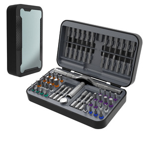 66 in 1 Magnetic <b>Screwdriver</b> <b>Set</b> Ratchet With Storage Case, Portable Compact Repair Tool Kit MYJ Multipurpose <b>Screwdriver</b> Kit MY - Product Image 1