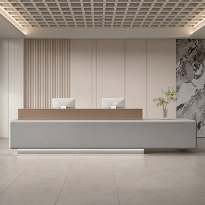 Mostrador de Recepción Moderno para Vestíbulo, Recepción para Hotel, Oficina, Área de Bienvenida - Product Image 3