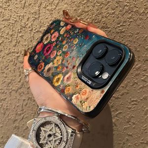 เคสโทรศัพท์เนื้อแข็งพิมพ์ลายเลเซอร์พร้อมลวดลายดอกไม้ทะเลหลากสีสันเข้ากันได้กับ iPhone x XR XS MAX 11 12 13 14 15 16 17Pro - Product Image 4