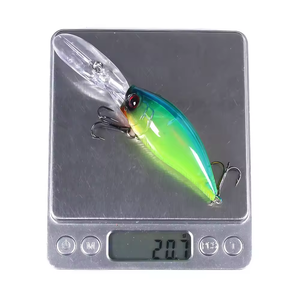 Palmer 12,5 centímetros 20,5g longa língua mergulho profundo Minnow pesca isca água salgada Crankbait plástico Minnow iscas duras - Product Image 6