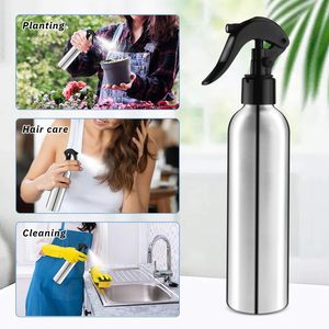 Aluminium Spray <b>Bottles</b> Refillable Fine <b>Mist</b> Containers Empty Water Aluminum Sprayers for Kitchen Bathroom Hair Salon Plants - Product Image 5