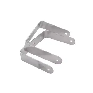 Customize Aluminum Stainless Steel U Shaped Mounting Corner Metal Bracket