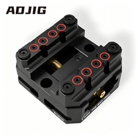 Quick Change Zero Point Manual Precision Vise DV155125 ZPP Solusi Penahan Benda Kerja CNC untuk Pusat Pemesinan CNC 4/5 Axis