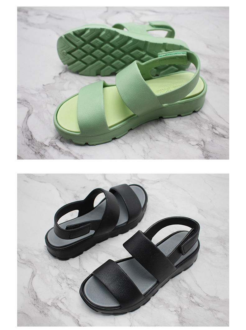 Women's Summer Casual Sandals Platform Open Toe Soft Sole Slippers Sandals
