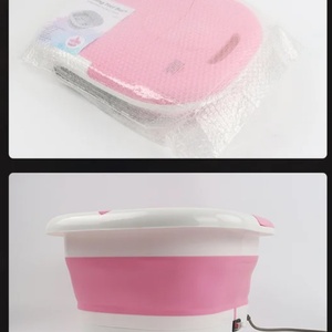 Bassin pliable pour bain de pieds, spa à bulles, massage infrarouge, rouleaux de massage pour les pieds - Product Image 4