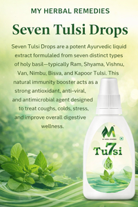 Seven Tulsi Drops, Mezcla de Extracto de Tulsi Ayurvédico para el Bienestar Diario, Digestión, Refrescante y Apoyo al Estilo de Vida Basado en Plantas - Product Image 3