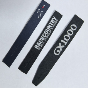 Tirettes de <span class=keywords><strong>fermeture</strong></span> <span class=keywords><strong>éclair</strong></span> en cuir tressées double face avec logo de marque, sans nickel, <span class=keywords><strong>pour</strong></span> vêtements et sacs - Product Image 4