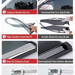 Déflecteur de vitre, pare-soleil et visière de porte pour camion tracteur Sinotruk Howo A7 TX7 - Product Image 5