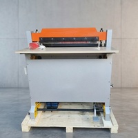 Perforadora Eléctrica de Papel de Escritorio con Pedal, Máquina Perforadora Semiautomática de Sobremesa para Cubiertas de PVC