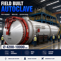 Autoclave Industrial ISO9001 ASME para Curado de Palas de Eólicas con Rango de 0.8-5.0MPa y Sistema de Monitoreo de Registro de Datos