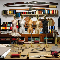 Mannequin de présentation femme BBL en PU, demi-corps, avec hanches généreuses, modèle avancé pour robes brésiliennes et tenues féminines