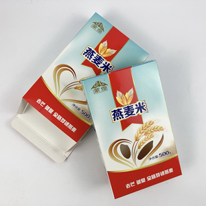 Emballage de produit personnalisé boîte de <span class=keywords><strong>farine</strong></span> de maïs emballage feuille <span class=keywords><strong>d</strong></span>'<span class=keywords><strong>or</strong></span> papier ordinaire boîte de <span class=keywords><strong>farine</strong></span> <span class=keywords><strong>d</strong></span>'avoine en carton - Product Image 2
