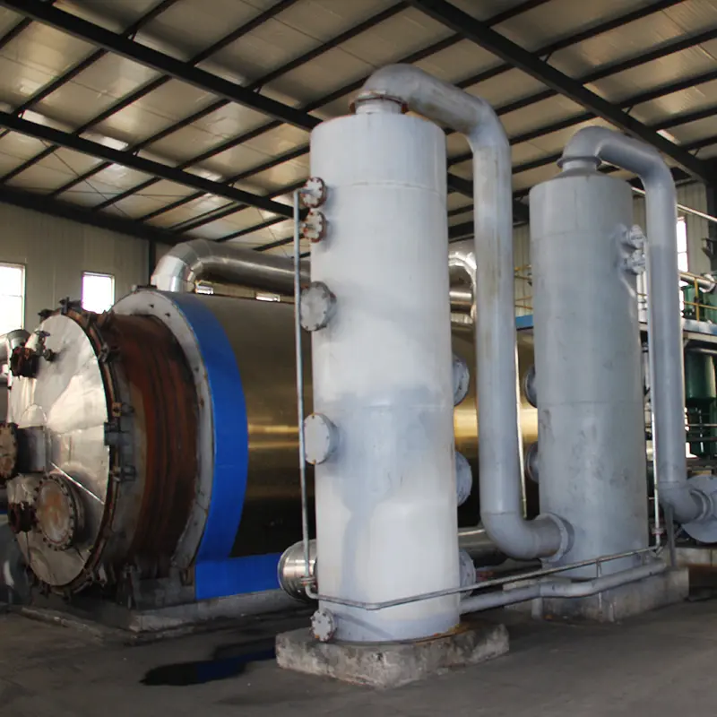 Tyre Recycling Pyrolysis Plant Recycling Tire Machine To Making Oil