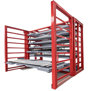 מותאם אישית כבד-5 שכבה פלדה אחסון מתכת מתקפל מגירת סוג גיליון מדפים מערכת מדפים ערמים מדפים - Product Image 1