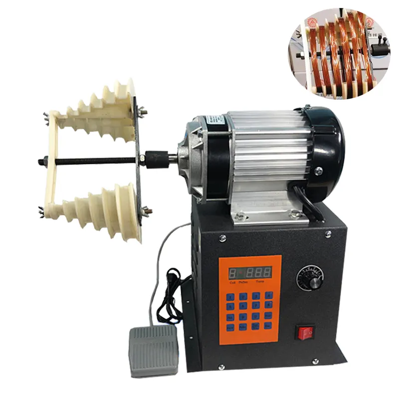 Manual Coil Winding Machine Electric Motor Toroidal Coil Winding Machine