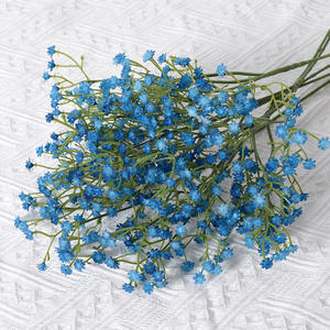 Boule Fleurs Gypsophila para Boda, Gypsophila Artificial al por Mayor, Flores de Gypsophila Rosa de Tacto Real, Centros de Mesa para Pared - Product Image 6