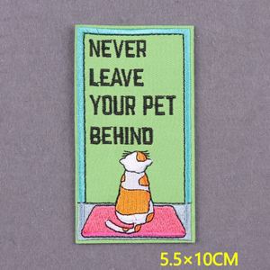 Patch brodé de dessin animé, motifs animaux mignons, thermocollants pour vêtements, badges de dessin animé DIY, patch brodé personnalisé - Product Image 6