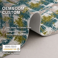 Tissu Damassé Classique Antique en Velours Coupé 450 à 520 g/m² en Polyester Tricoté pour Rideaux de Canapé, Chaises, Têtes de Lit et Fauteuils EU