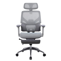 Chaise de bureau ergonomique personnalisée de haute qualité avec dossier haut et design en maille pour le bureau à domicile – Vente en gros directe usine