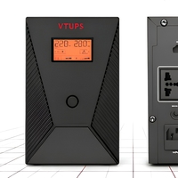 Fuente de Alimentación UPS de 1500VA 900W Monofásica de Onda Sinusoidal Pura con AVR, Sistema de Respaldo de Energía para Hogar y Oficina