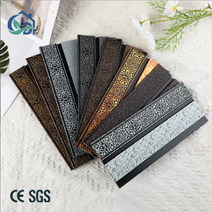 Panneaux muraux en mousse PS ignifuges et résistants à l'humidité personnalisables, motif damassé, <span class=keywords><strong>traitement</strong></span> acoustique, conception graphique, garantie de 3 ans pour - Product Image 1