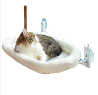 Hamac pliable pour chat, échelle d'escalade, lit suspendu à ventouse pour fenêtre, tapis de balcon, lit et nid pour chat – Meilleures ventes