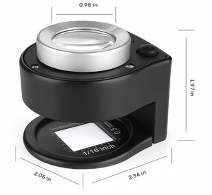 <span class=keywords><strong>Loupe</strong></span> de poche optique pliable en métal 30X pour couture et travaux de précision - Product Image 4
