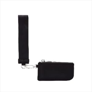Custom Around <b>Wristlet</b> Wallet Dual Pouch Bag Portable Keychain Wallet Purse Coin Pocket Card Holder Dual Bag - Product Image 4