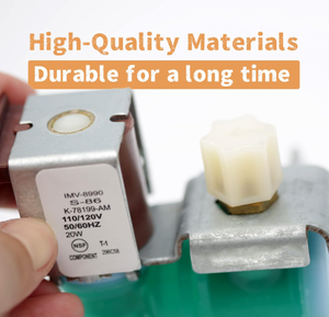 W10238100 Vanne d'entrée d'eau à solénoïde simple pour réfrigérateur compatible avec <span class=keywords><strong>Whirlpool</strong></span> 1872938 PS11750831 WPW10238100 AP6017532 - Product Image 4