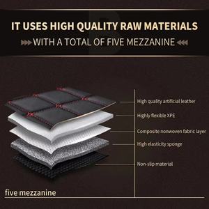 Usine bas <span class=keywords><strong>prix</strong></span> luxe de haute qualité entièrement couverture en cuir toutes saisons 3.5mm d'épaisseur tapis de sol de voiture et - Product Image 3
