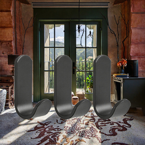 Mộc mạc đơn tường móc áo móc cổ Kẽm hợp kim đồng trang trí cho quần áo sử dụng - Product Image 4