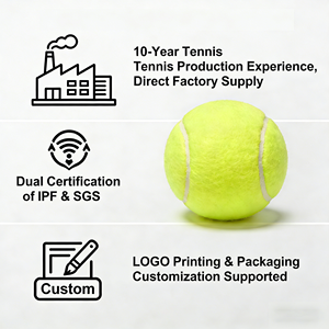 ODEA SPORTS 2026 – Approvisionnement direct usine – Vente chaude – Balles de padel premium 57 % laine avec cœur en caoutchouc – Approbation FIP - Product Image 4