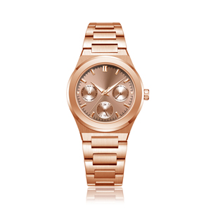 Directo de fábrica Japón Movimiento Resistente al agua Relojes de lujo Diamante Reloj de cuarzo - Product Image 4