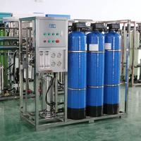 Machines industrielles de purification de l'eau par osmose inverse de 2000 l/h systèmes de traitement de l'eau de puits filtre d'usine d'osmose inverse