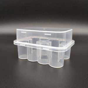 3ml 10-Cell Plastic Vial Storage Box, Transparent PP Material with Secure Lid, for Laboratory Samples & Cosmetic <b>Containers</b> - Product Image 4