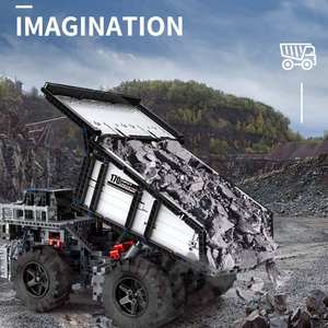 Moule King 13170 2044PCS Ingénierie Série RC Mine Camion à benne basculante Voiture Briques Modèle Technique Éducatif Jouet Festival Cadeau - Product Image 4