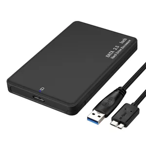 HDD SSD मामले USB3.0 SATA हार्ड डिस्क बॉक्स 2.5 इंच 5Gbps करने के लिए एसडी डिस्क मामले HDD बाहरी हार्ड ड्राइव संलग्नक के लिए नोटबुक डेस्कटॉप पीसी