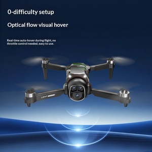 Brushless Drone With Screen <b>Controller</b> Dual Camera Aerial Vehicle Optical Flow Positioning Foldable <b>RC</b> Airplane Toy - Product Image 5