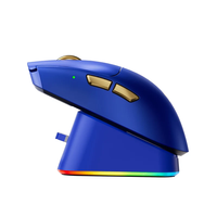 Souris de jeu sans fil MCHOSE K7 V2 Ultra+ PAW3955, souris ergonomique, fréquence de polling 8K, Nordic 54L, 59g, légère, pour l'e-sport professionnel