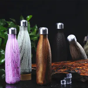 Youhodaステンレス鋼18/8コーラ真空フラスコ & 魔法瓶は熱くて冷たいコーラの形を保ちます水二重壁銅ボトル