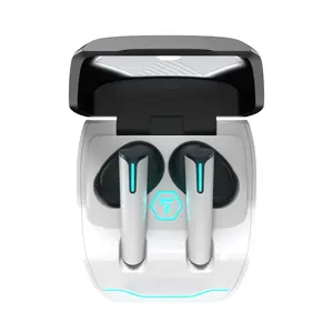 Gaming-Kopfhörer mit Mikrofon BT 5.0 Wireless-Kopfhörer Mini-In-Ear-Pods-Kopfhörer für Telefon blitze