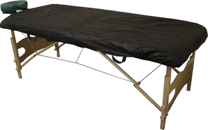 FUMO Disposable PP Non-Woven <strong>Bed</strong> <strong>Sheet</strong> Cover 26 Years Factory OEM Breathable Waterproof Elastic <strong>Black</strong> Fitted Tattoo Hotel - Product Image 2