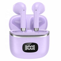 Écouteurs intra-auriculaires sans fil personnalisés avec 40 heures de lecture, écran LED, écouteurs de sport, micro intégré, casque