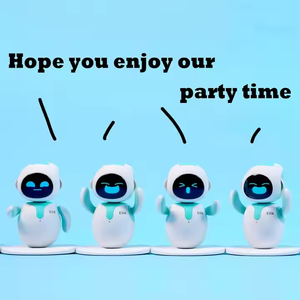 <span class=keywords><strong>Eilik</strong></span>-Robot mignon pour animaux de compagnie avec des émotions abondantes, des animations et des mini-jeux, votre compagnon interactif tactile de bureau parfait - Product Image 5