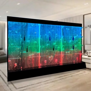 ชั้นวางของภายในร้านอาหารบาร์เฟอร์นิเจอร์ร้านอาหารผนังเป่าลมเรืองแสง LED - Product Image 4
