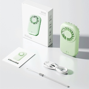 Ventilateur portable silencieux mini, puissant, longue autonomie, chargement rapide USB, design de bureau, disponible en plusieurs couleurs - Product Image 3