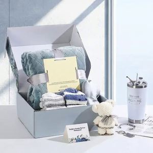 2023 Popular Customized Spa Scented Candles Gift Set Feel Better Soon Sympathy Gift Basket Get Well Soon Care Package Gift Set - Product Image 1