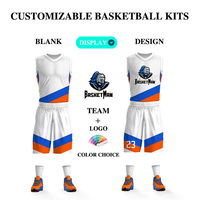 Ensemble d'uniformes de basketball personnalisés de haute qualité, respirants et réversibles, imprimés, vente en gros de maillots et shorts de basketball